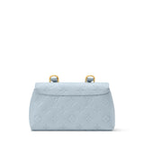 2026 Blue Embossed Calfskin Nano Madeleine Handbag M29352