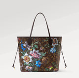 2026 Limited Edition Monogram Ebene Canvas Neverfull MM Handbag M28918
