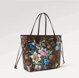 2026 Limited Edition Monogram Ebene Canvas Neverfull MM Handbag M28918