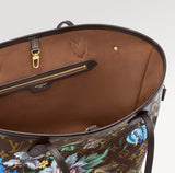 2026 Limited Edition Monogram Ebene Canvas Neverfull MM Handbag M28918