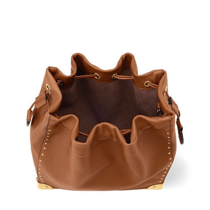2026 Brown Grained Calfskin Noé Trunk Handbag M29131