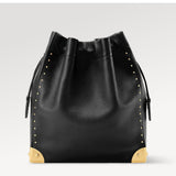 2026 Black Smooth Calfskin Noé Trunk Bucket Bag M29391