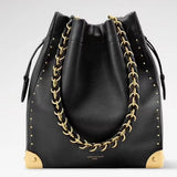 2026 Black Smooth Calfskin Noé Trunk Bucket Bag M29391