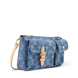 2026 Monogram Jacquard Denim Cotton Handbag M27602
