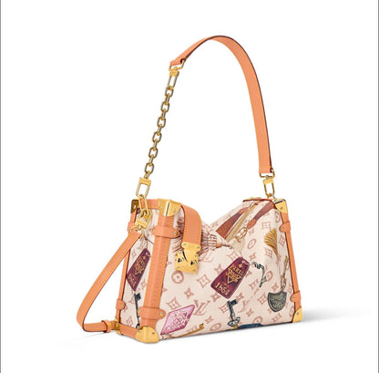 2026 Monogram Dune Canvas Side Trunk GM Handbag M29355