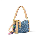 2026 Jacquard Monogram Denim Bag M27450