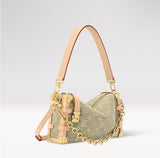 2026 Side Trunk MM East West Classic Jacquard Denim Bag M27451