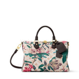 2026 Coated Printed Canvas Speedy Soft 30 Handbag M29066